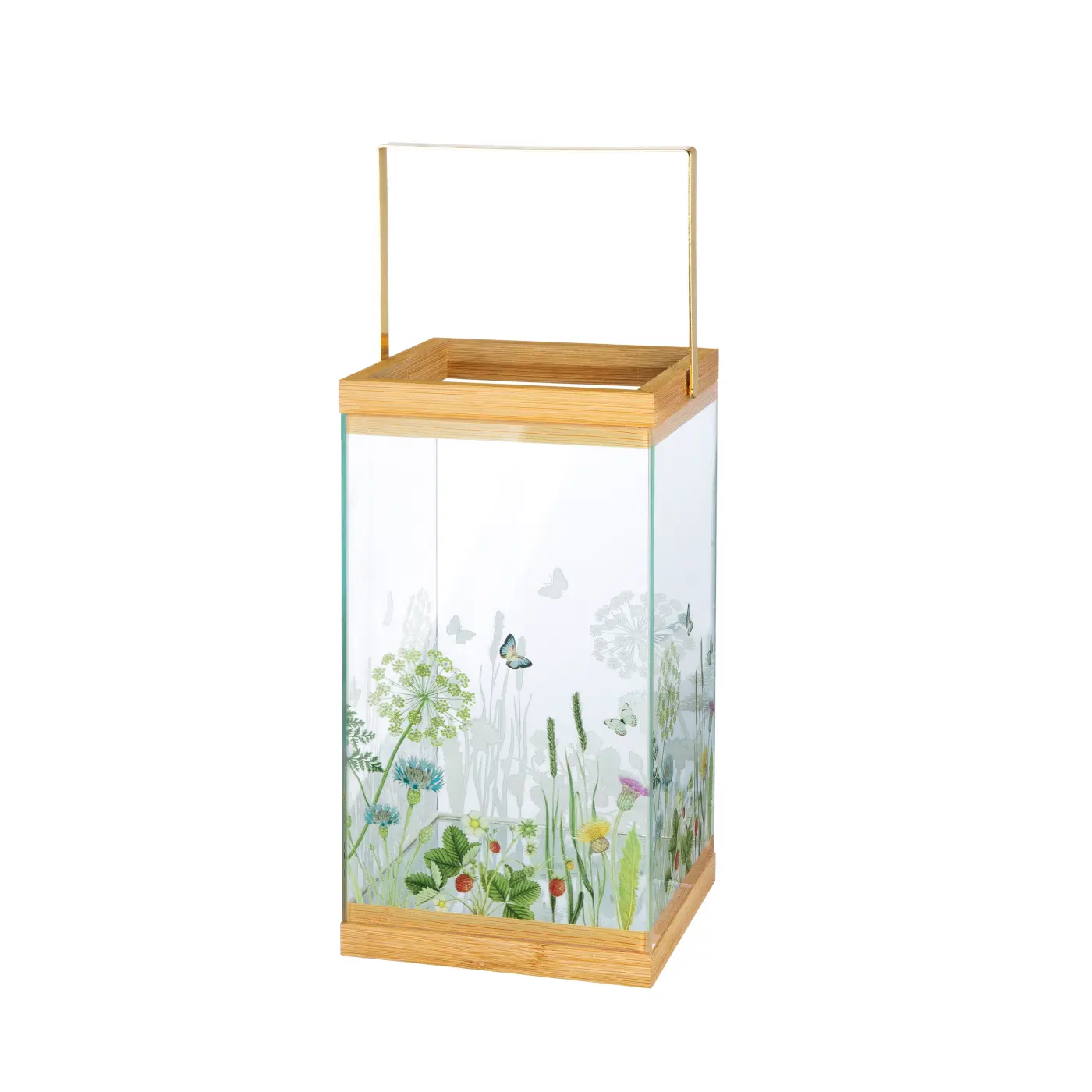 Gilde Laterne "Wild Flowers" mehrfarbig