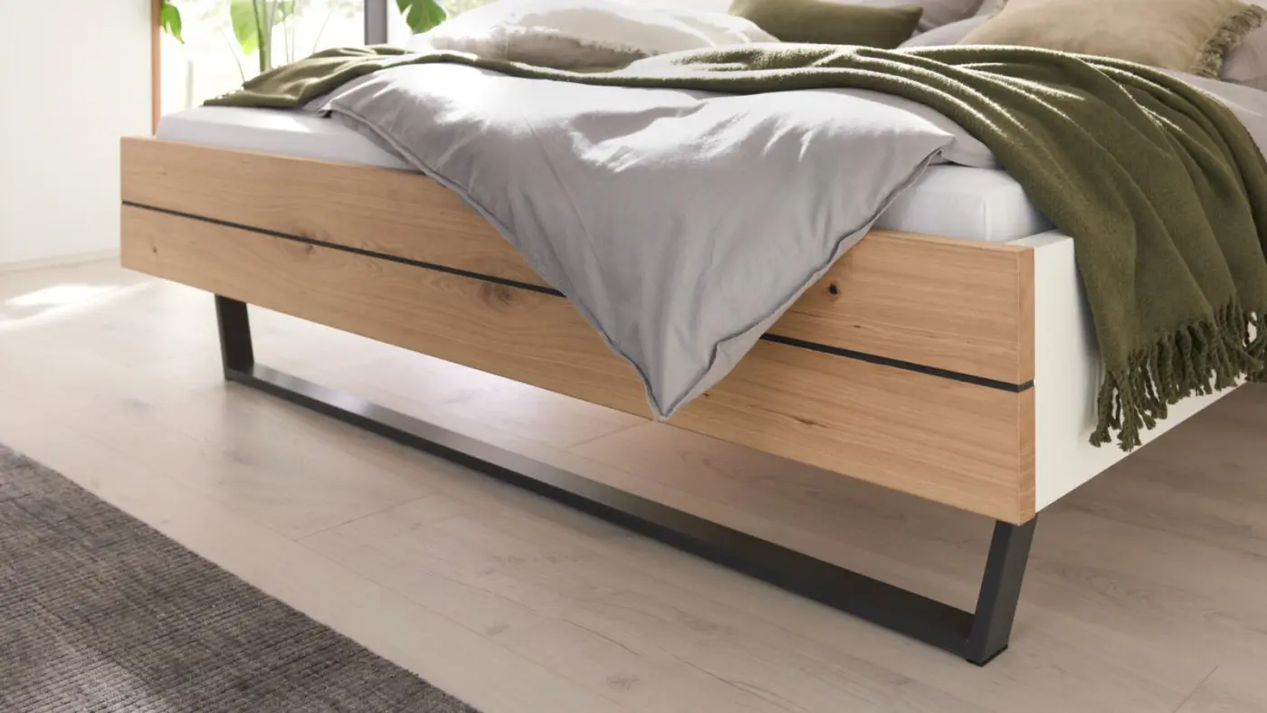 Interliving  Schlafzimmerkombination mit Zubehör Serie 1031 polarweiß 