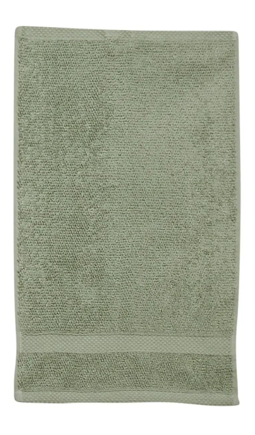 Done. Gästehandtuch Deluxe Iceberg Green 30x50cm