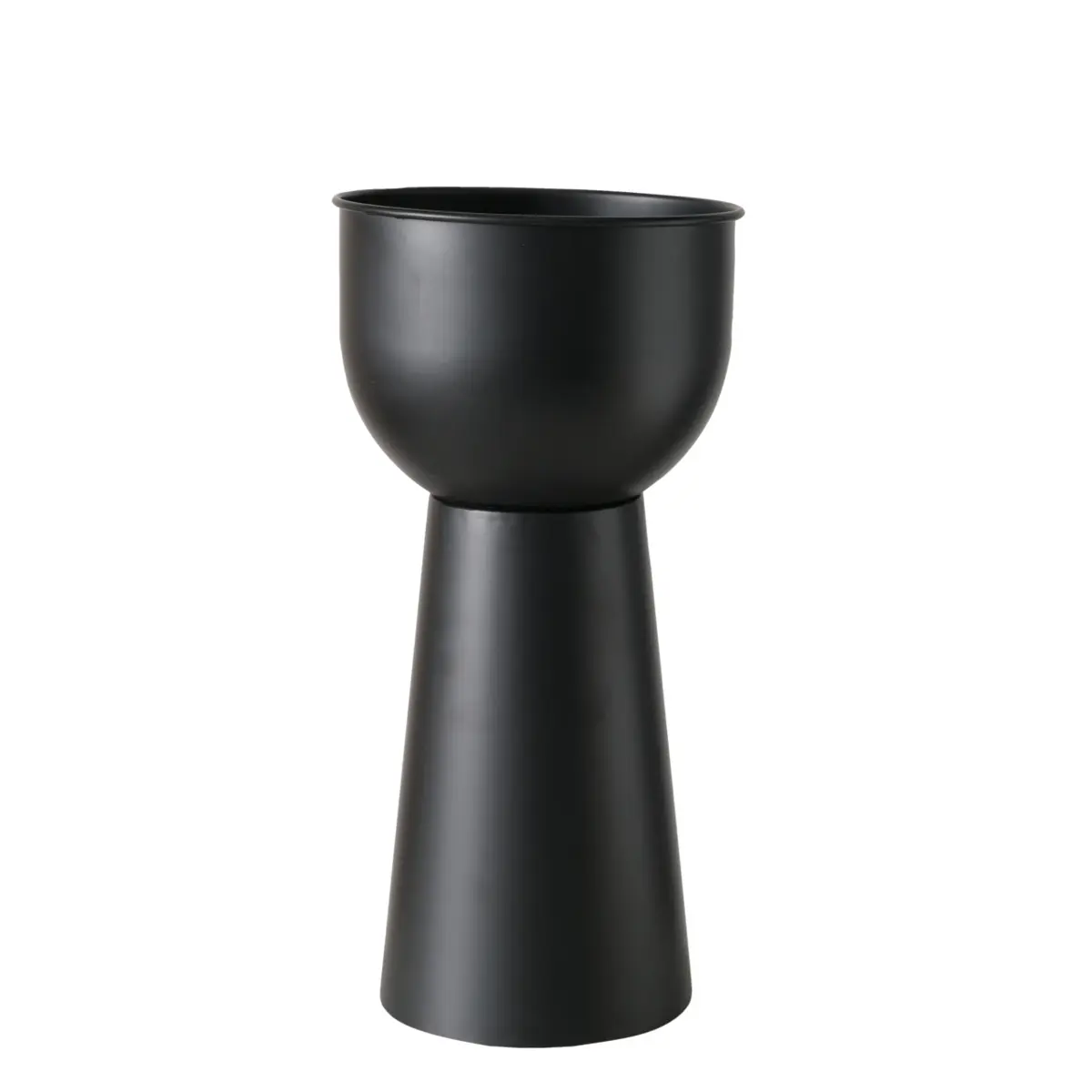 Boltze  Pflanztopf Rex Schwarz