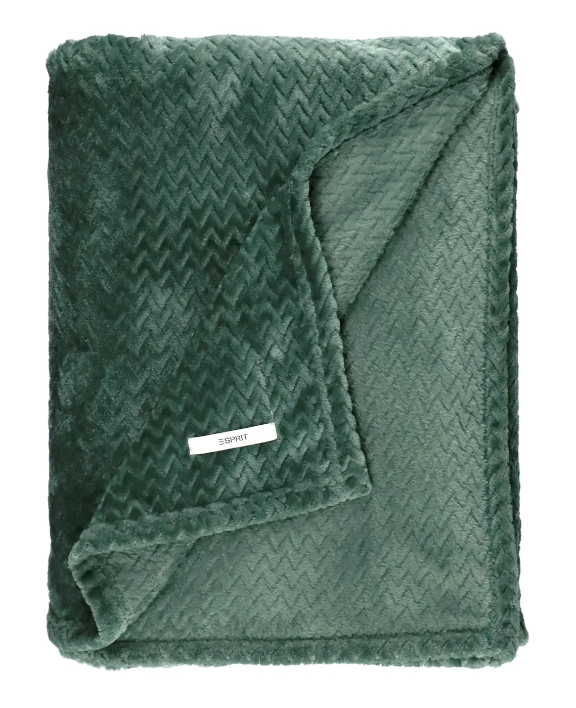 ESPRIT Plaid  uni grün 150x200cm