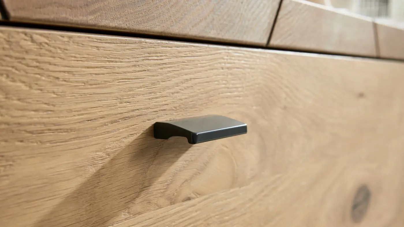 Interliving Highboard Serie 2108 Casa Eiche/schiefer ca. 124 x 138 x 41cm Interliving Highboard Serie 2108 Casa Eiche/schiefer ca. 124 x 138 x 41cm
