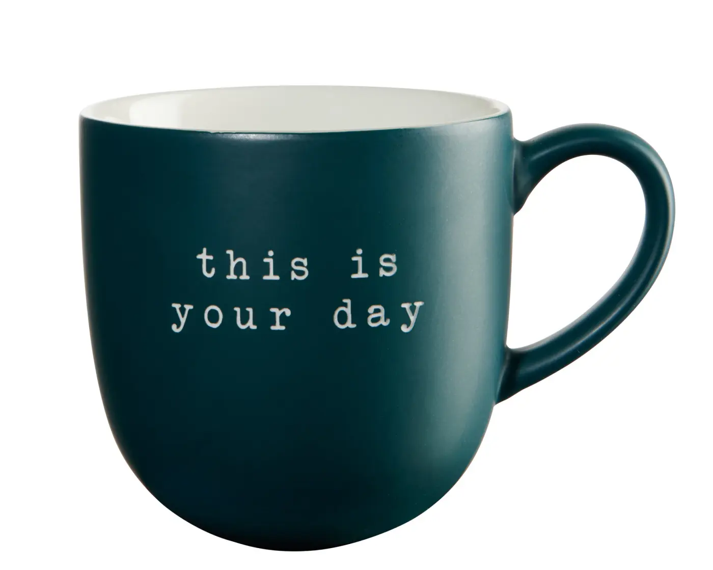 ASA Henkelbecher Hey! this is your day grün 0,35 l