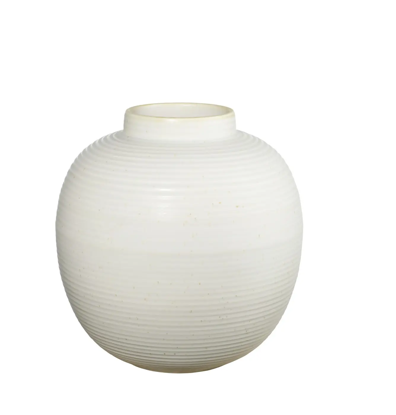 ASA Vase japandi weiß matt D. 20 cm, H. 22 cm