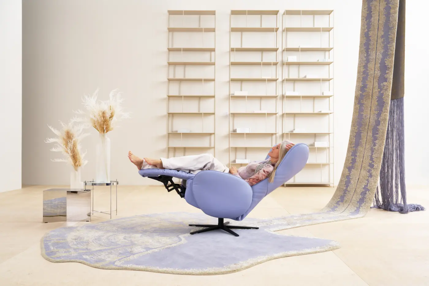 Himolla Relaxsessel  Easy Swing 7589 beige manuell 