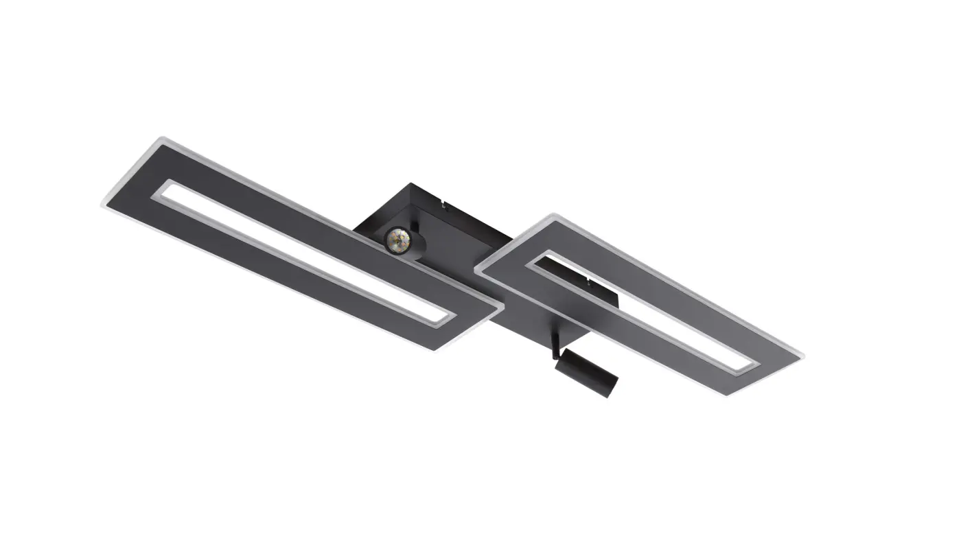 Interliving Deckenleuchte IL 9336 Schwarz