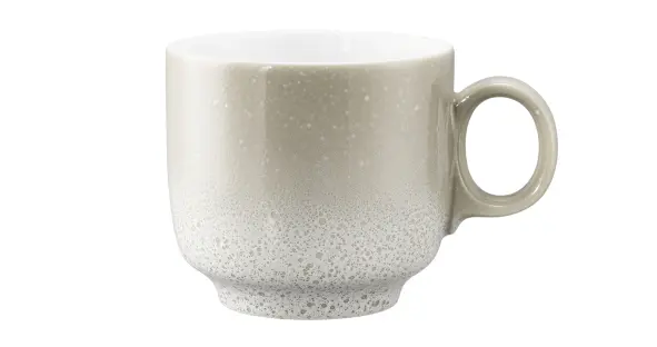 Seltmann Weiden Cappucinoobertasse Sento Home Aura cream 0,30 l mit Henkel