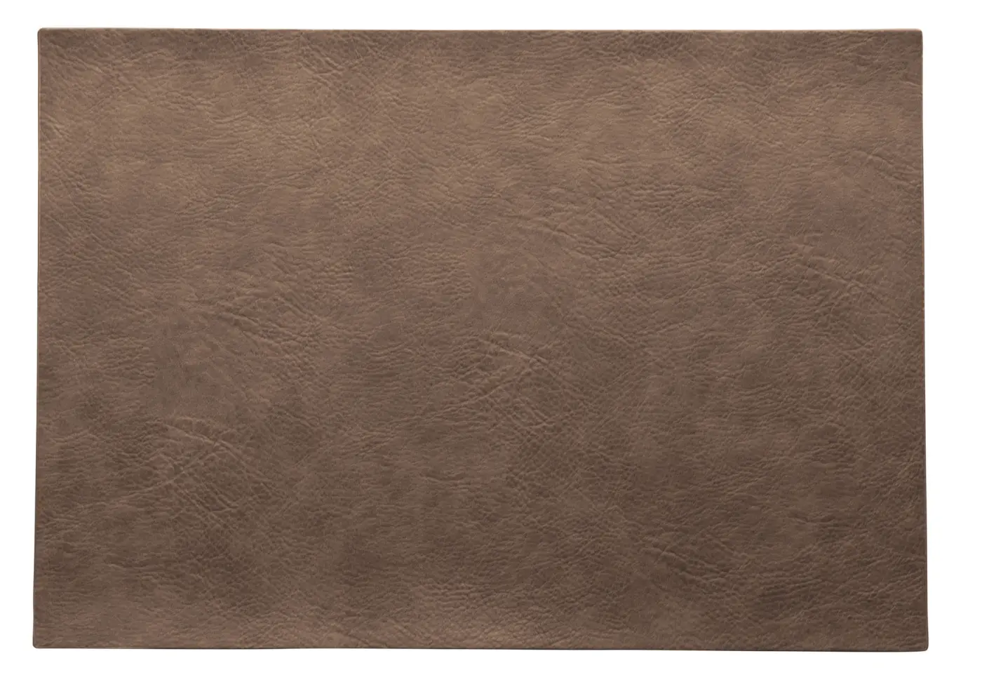 ASA Tischset vegan leather  nougat 46 x 33 cm