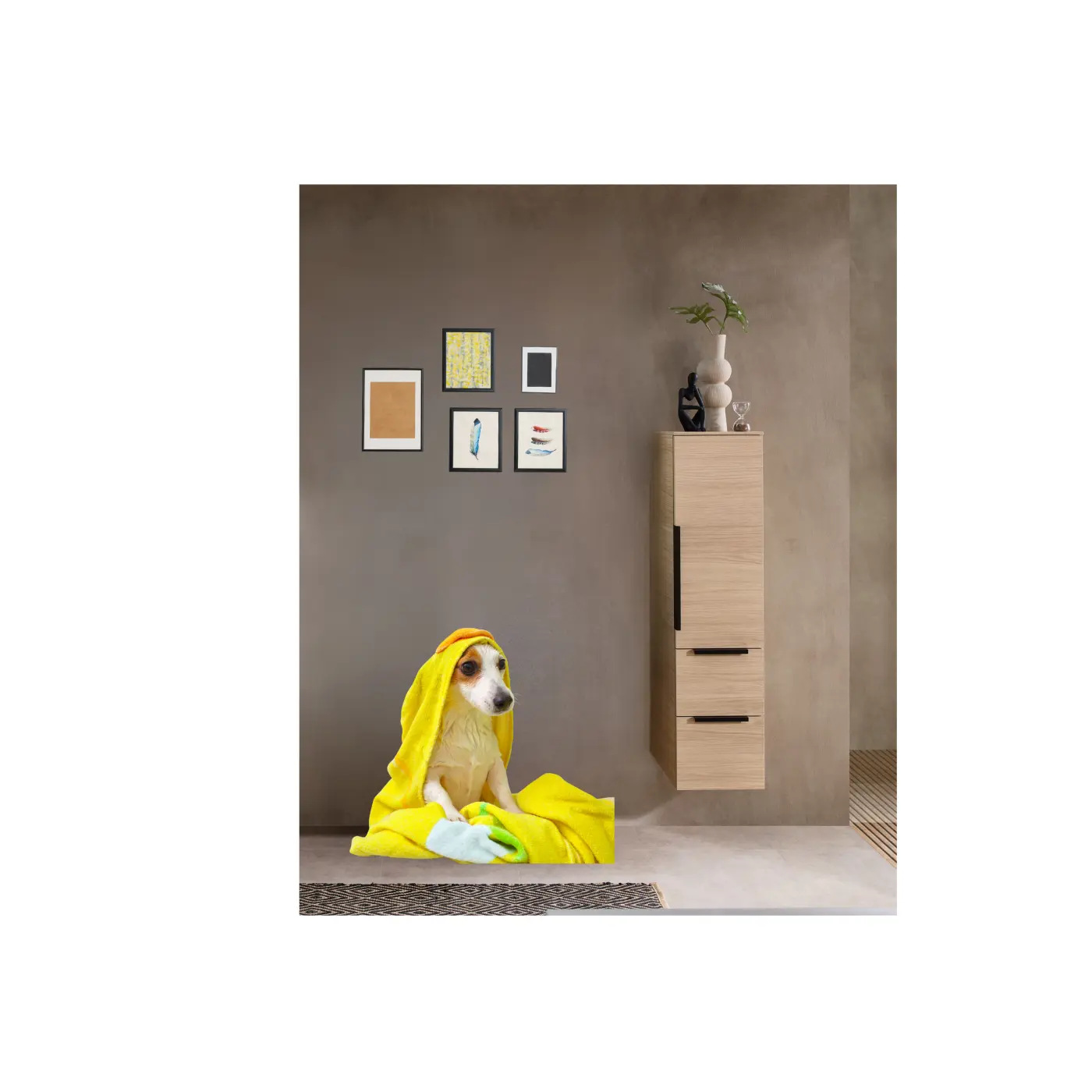Pelipal  Midischrank Serie 6110 Tropea Eiche NB ca. 30 x 121 x 33 cm