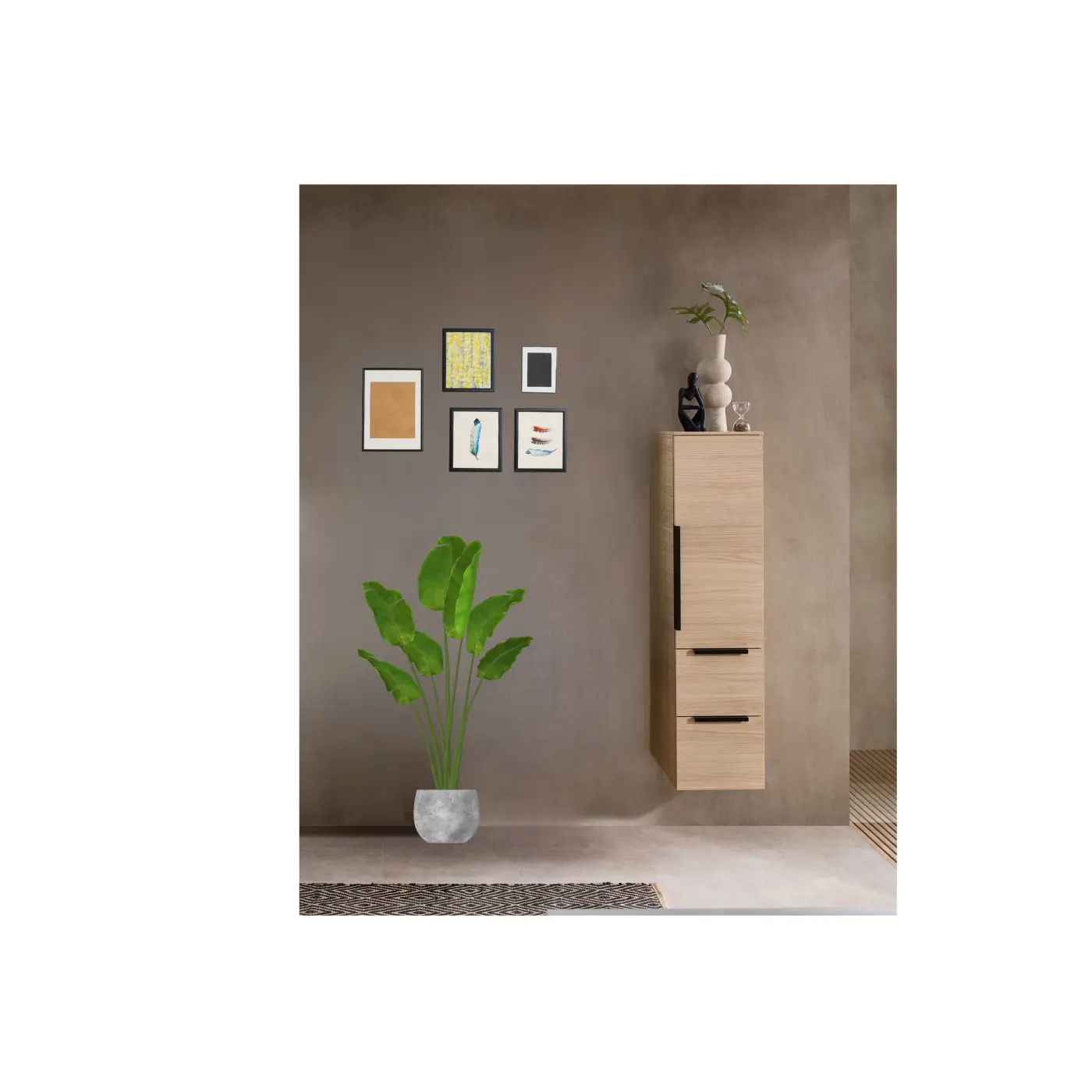 Pelipal  Midischrank Serie 6110 Tropea Eiche NB ca. 30 x 121 x 33 cm
