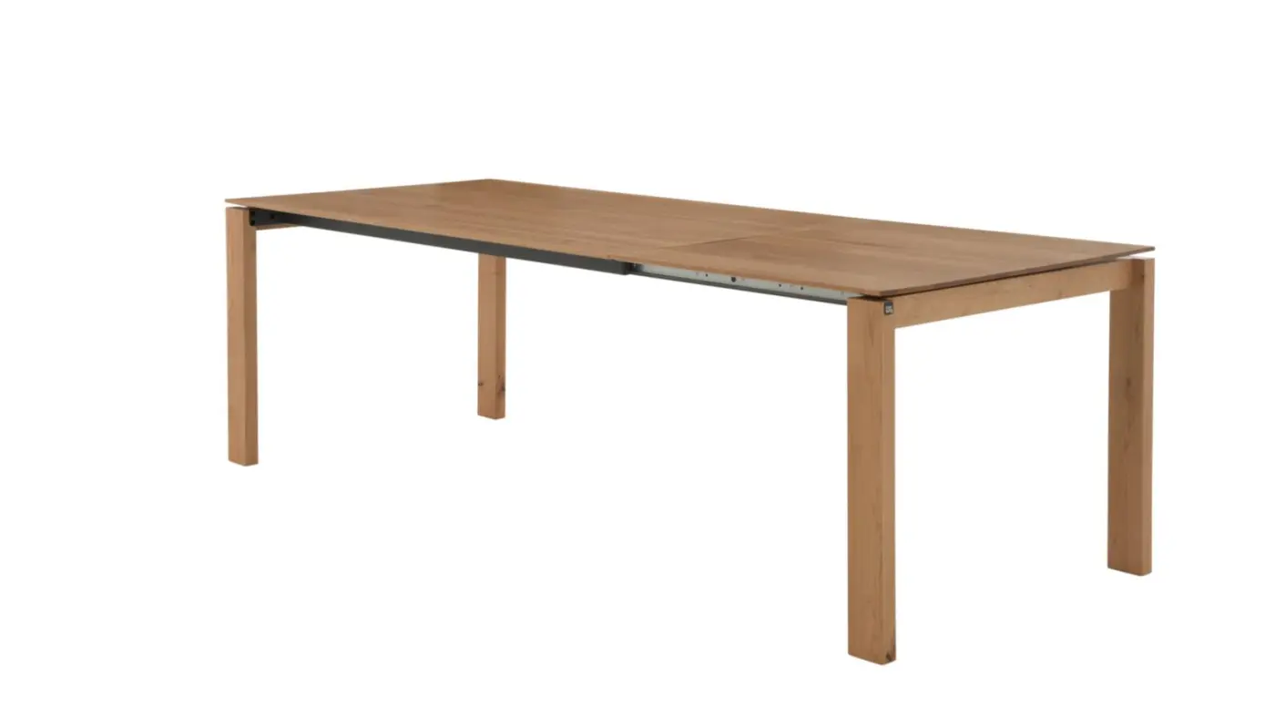 bert plantagie  Esstisch Udo Eiche massiv geölt  ca. 180/260 x 95 x 77 cm