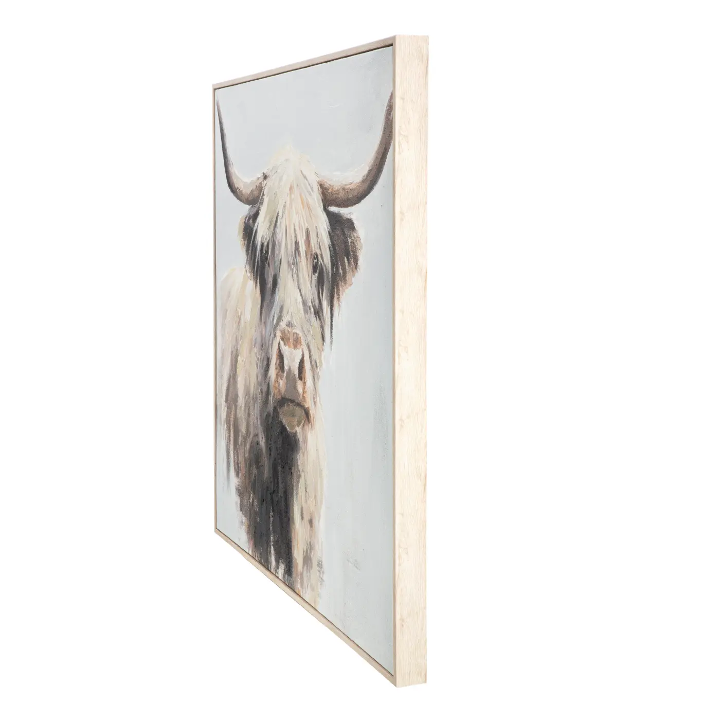 Gilde Bild Fiona weiß L 4.5 x B 82 x H 82 cm