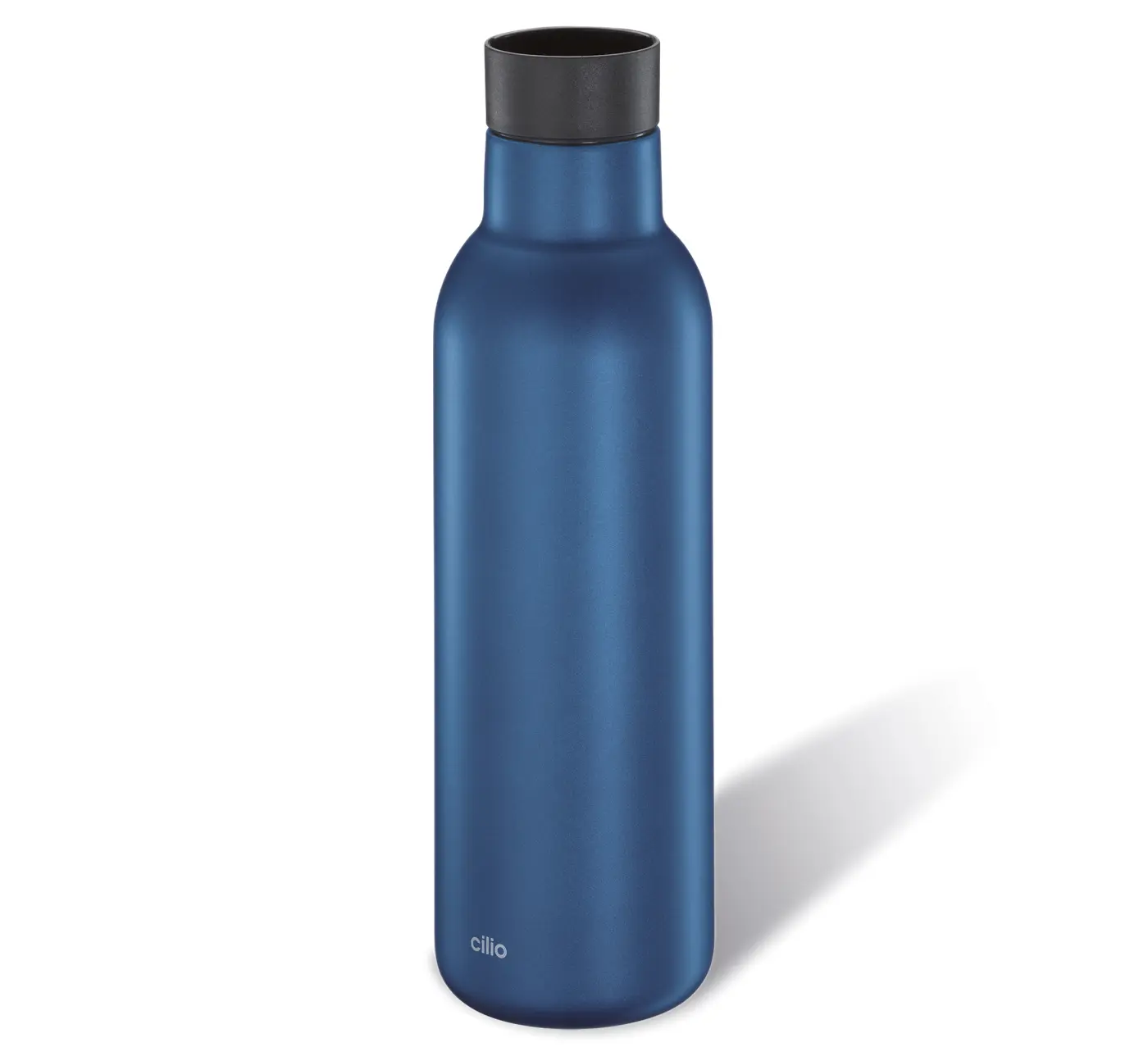 Cilio Isoliertrinkflasche DELUXE 450 ml blau matt