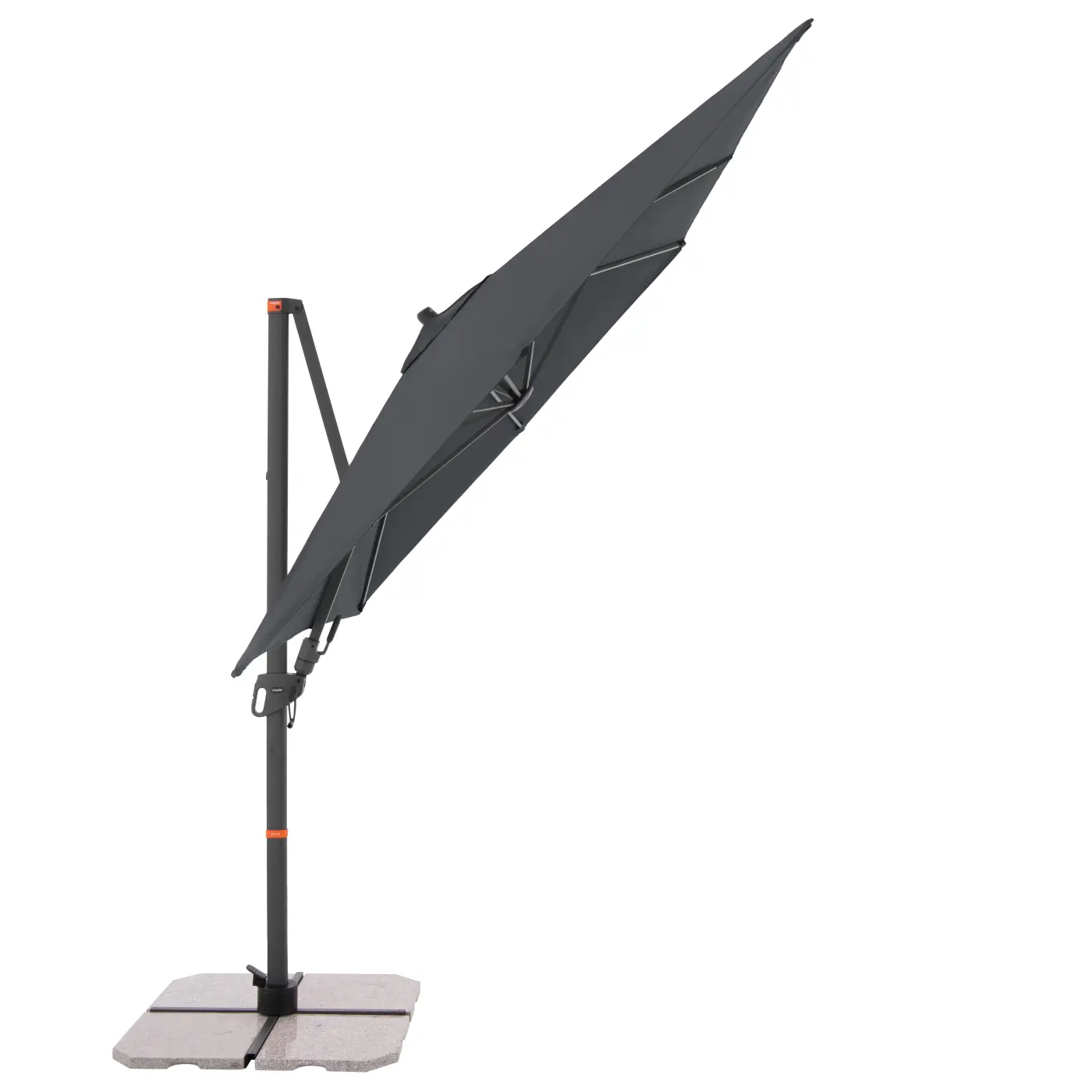 Doppler  Pendelschirm myZone 8 tlg Anthrazit ca. 320 x 240 cm