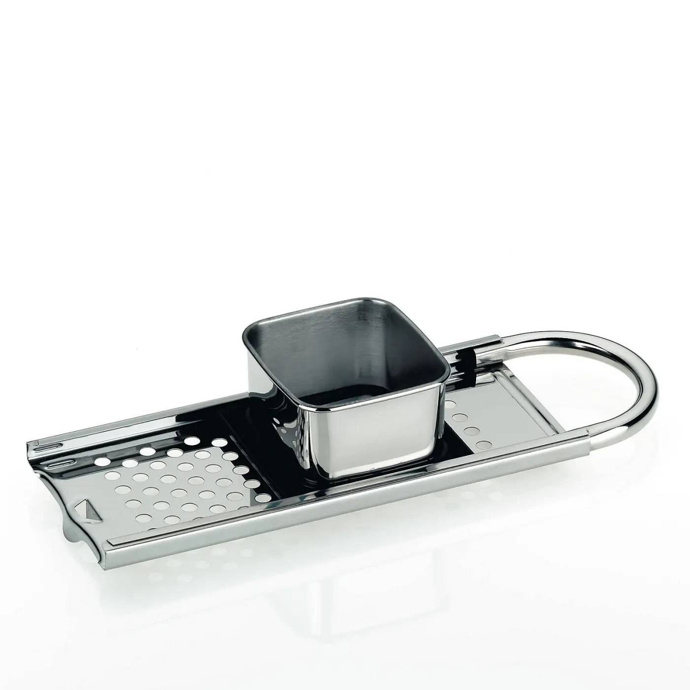 Kela Spätzleshobel Emma Edelstahl silber glänzend kurz 31,5x11x6,5cm