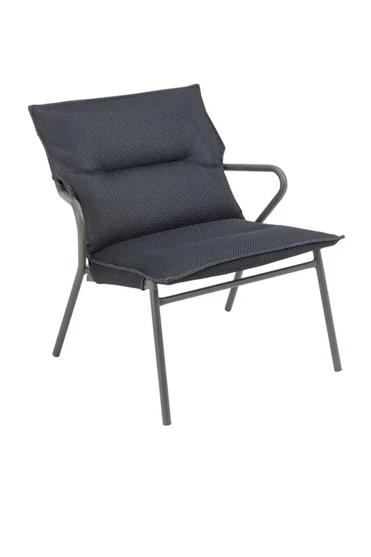 Lafuma Loungestuhl BeComfort Dark Grey,/Titane