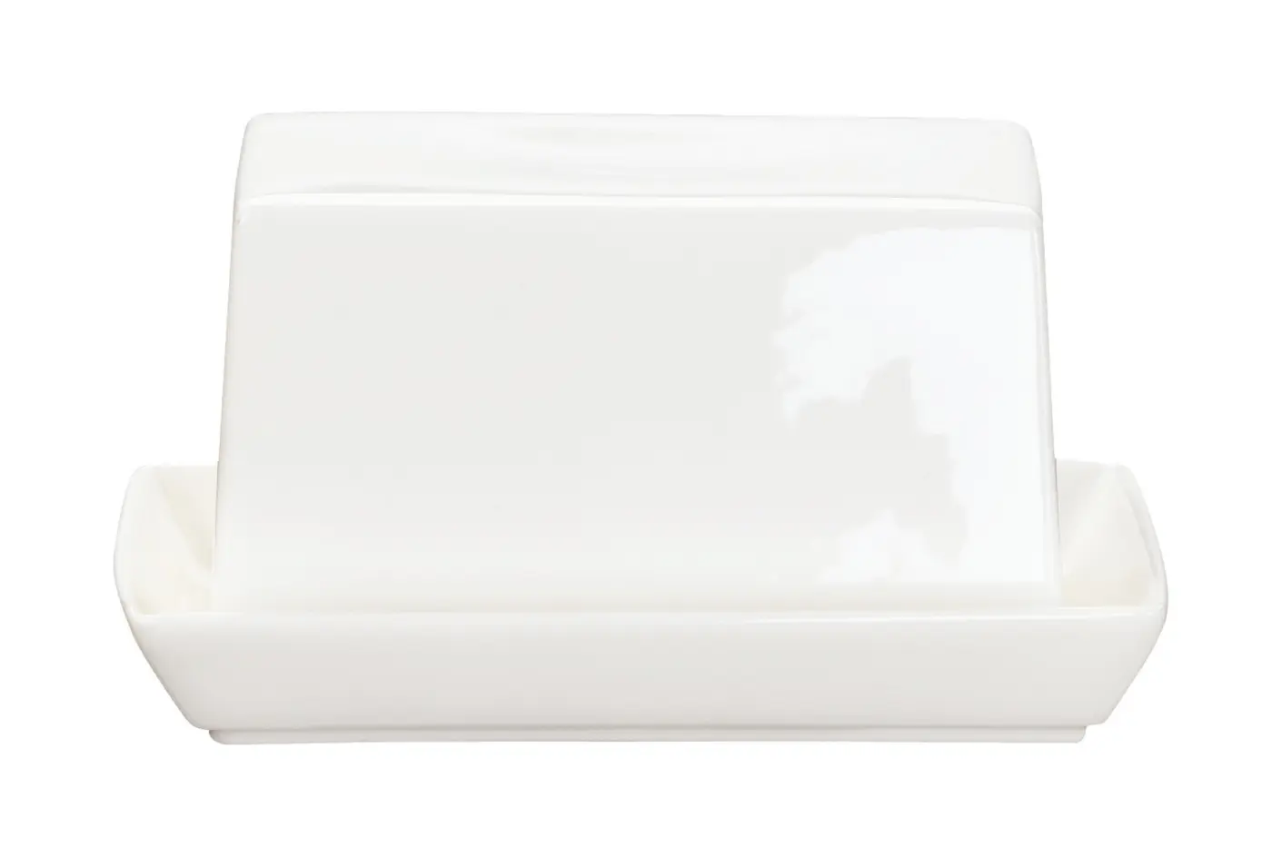 ASA Butterdose atable weiß glänzend L. 11 cm, B. 8,8 cm