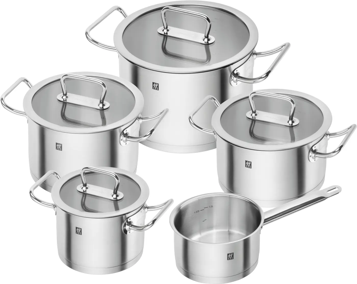 Zwilling Kochtopf-Set Pro Silber