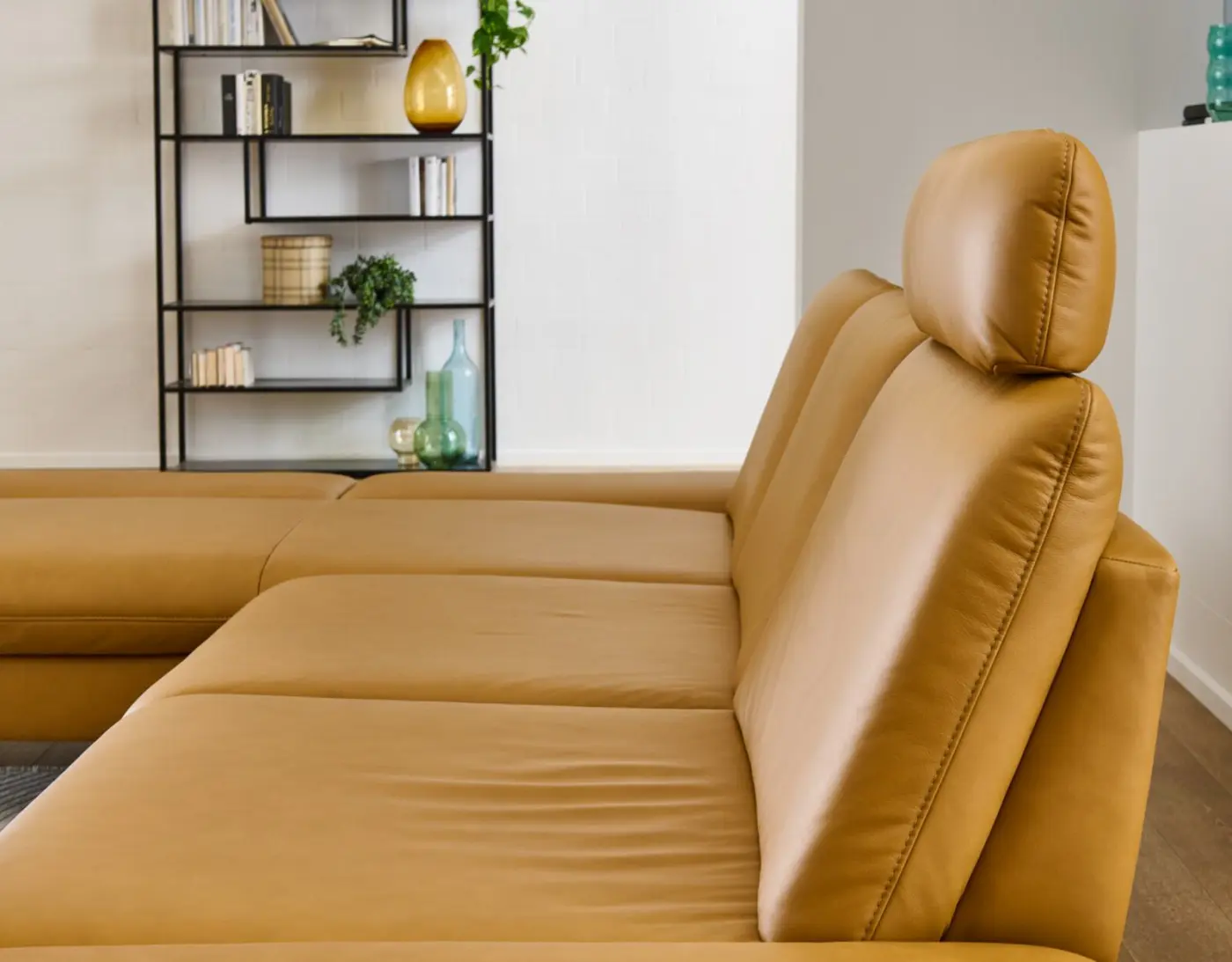 Polinova   Polstergruppe mit Funktion MM-PN1183 olive ca. 199 x 317 cm