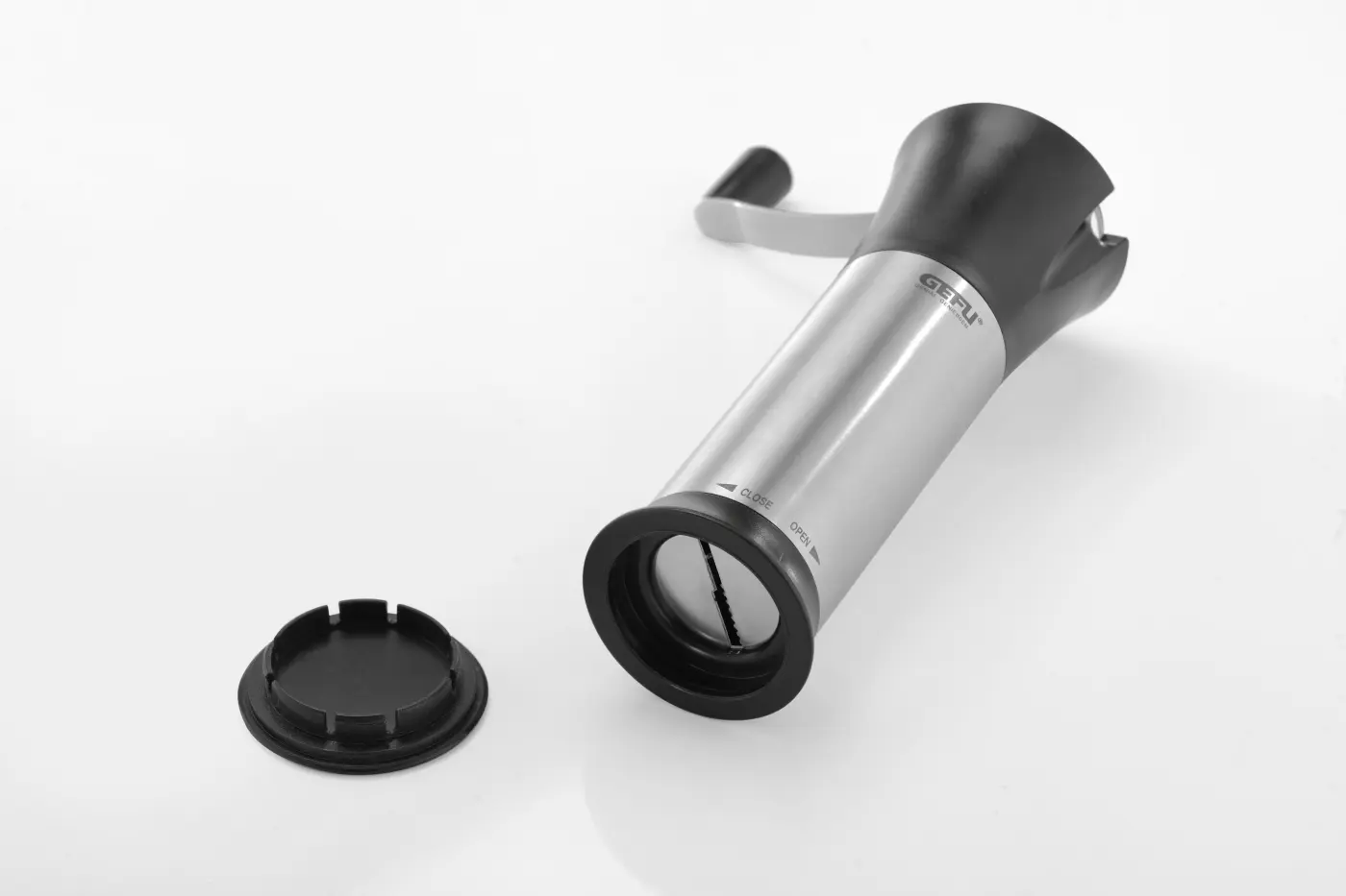 Gefu Muskatmühle MOSCATA Schwarz, silber