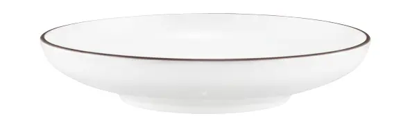Seltmann Suppenteller rund 21 cm Sento Home Pure Lines Chocolate Brown