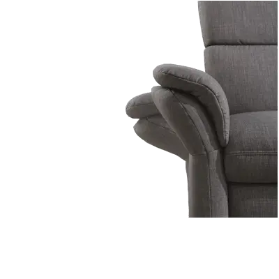 Zehdenick  2-Sitzer mit Schubkasten ZE-EM15059  anthrazit ca. 158 cm