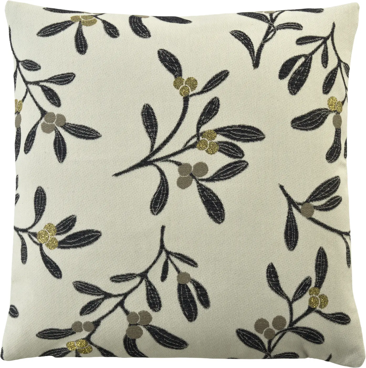 Sander Kissenhülle Mistletoe taupe/anthra 50 x 50 cm