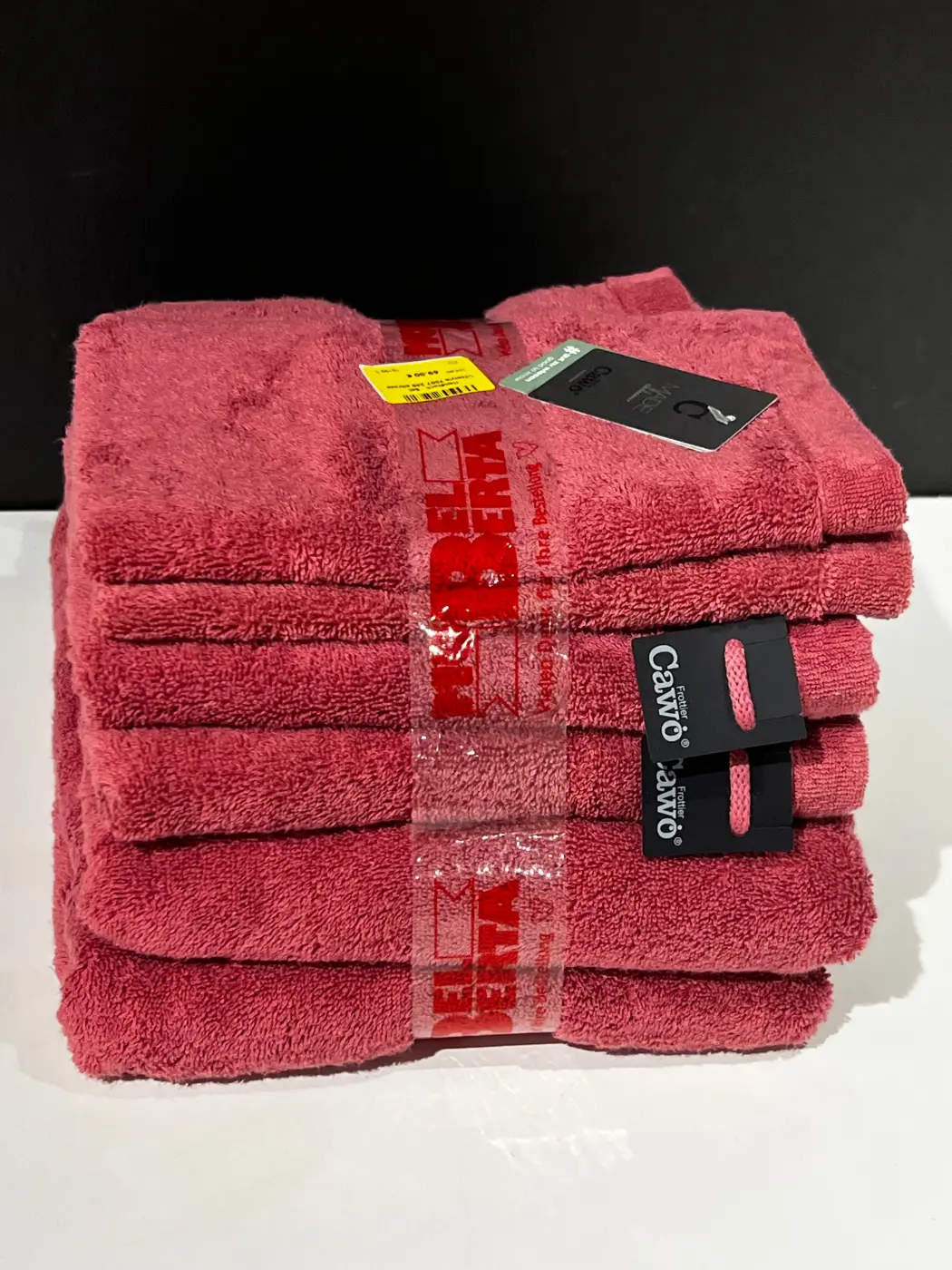 Cawö Handtuchset 6 tlg Serie Lifestyle altrose