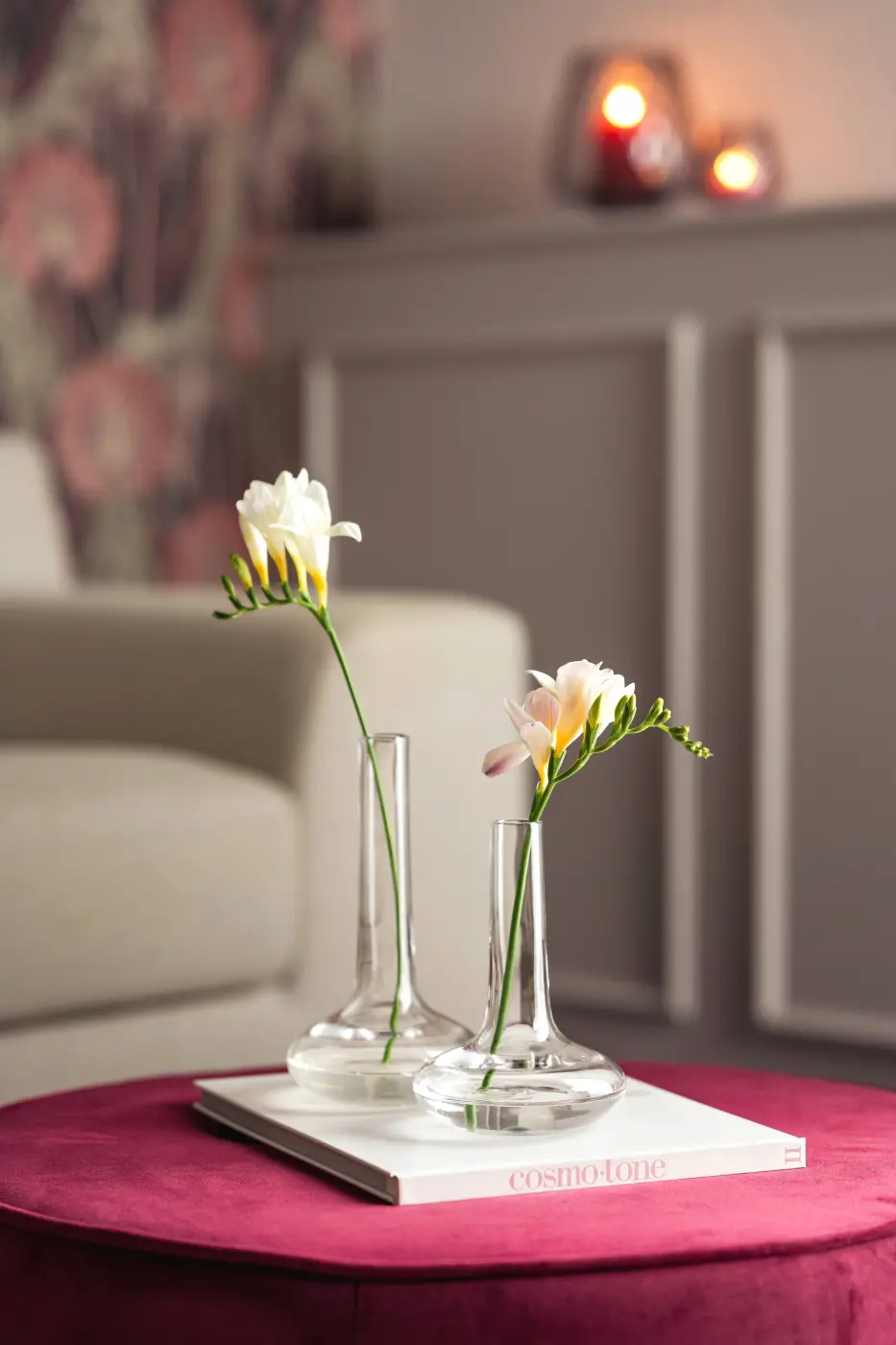 Leonardo Solifleurvase ARIA klar 21 cm