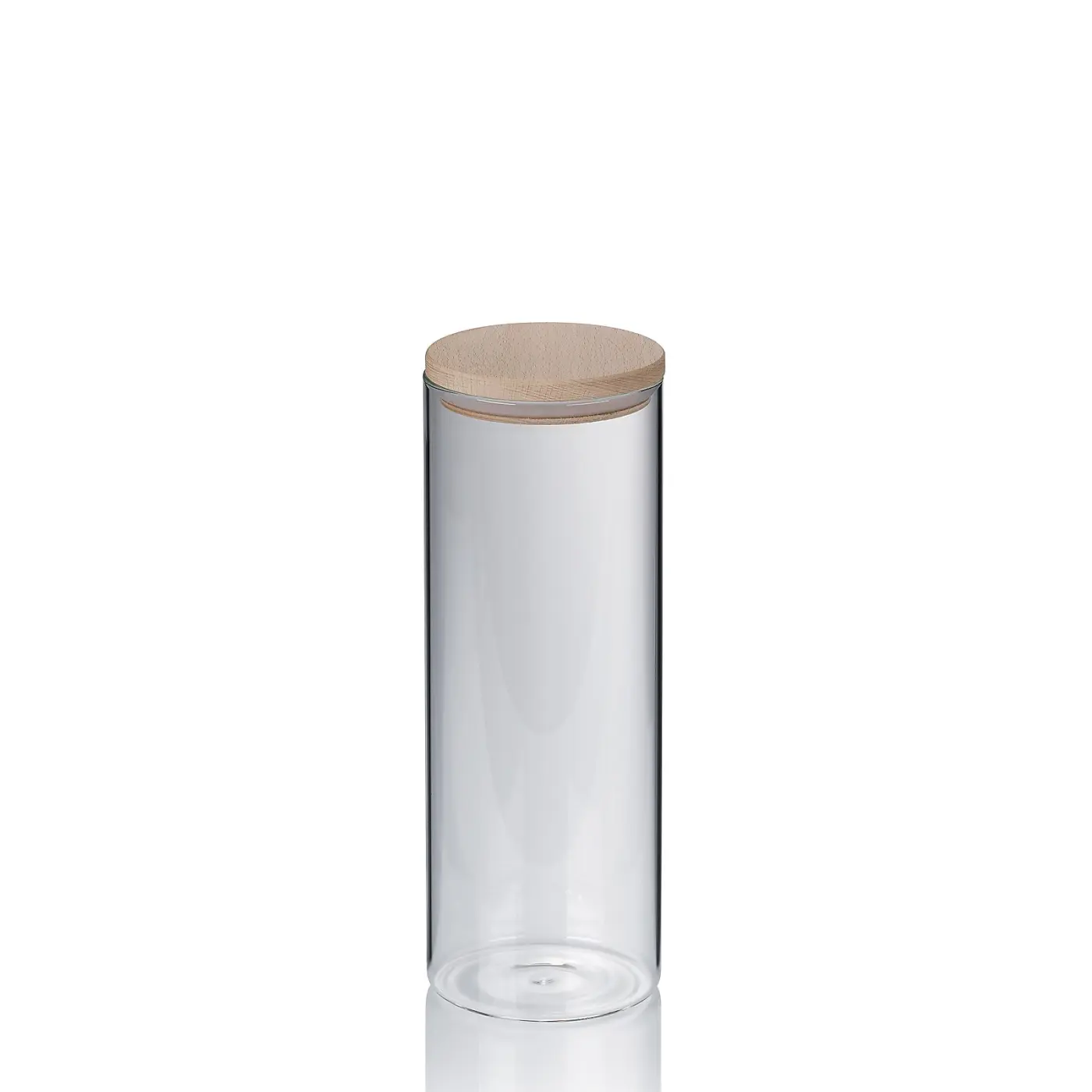 Kela Vorratsdose Amelie Glas transparent 28cm 10cmØ 1,75