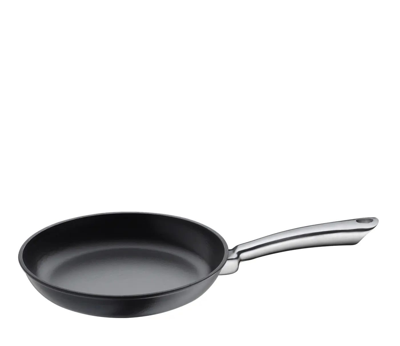 Küchenprofi  Bratpfanne Bratpfanne, 28 cm schwarz emailliertes Gusseisen