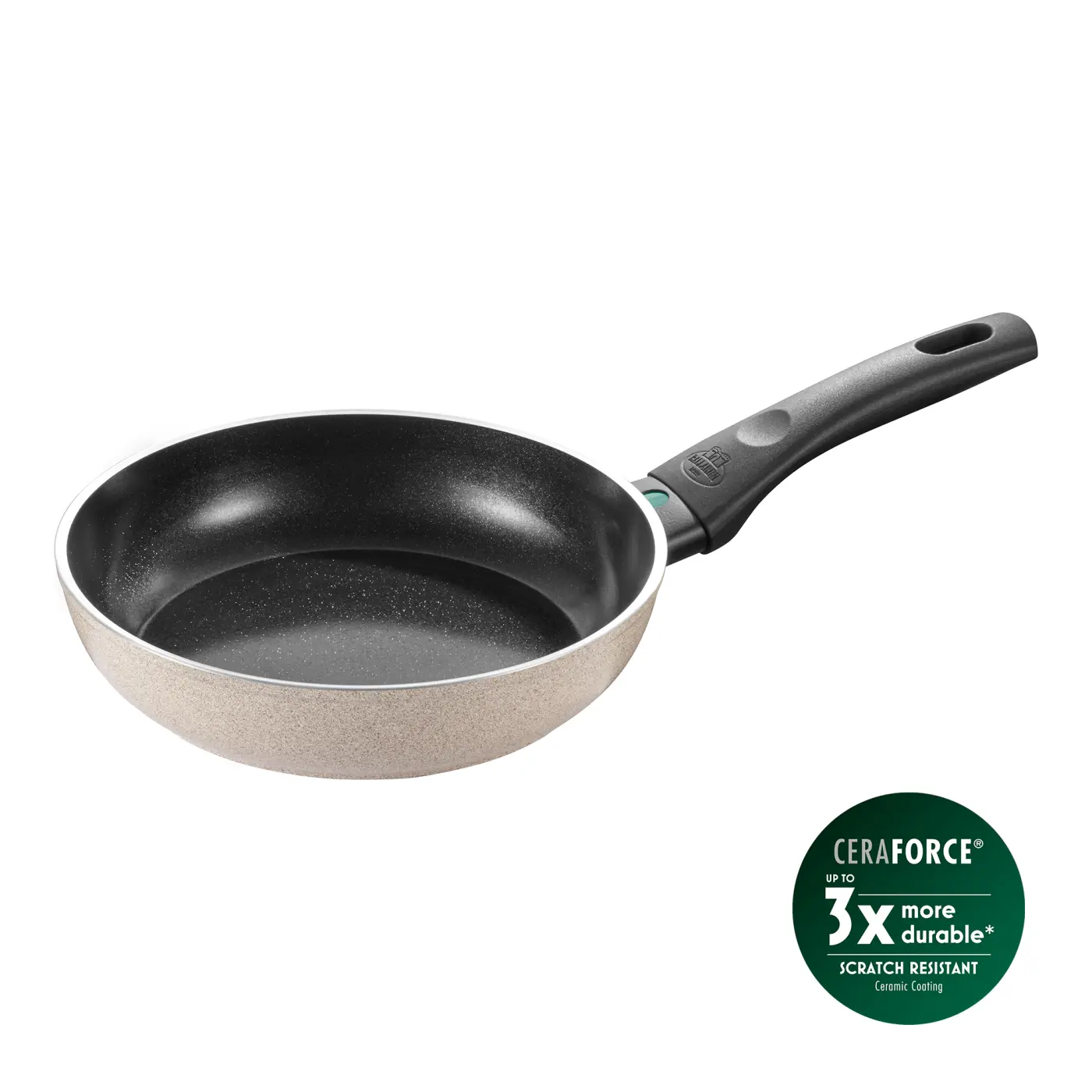 Ballerini  Bratpfanne Ledro   CERAFORCE Black Keramik-Antihaftbeschichtung 20 cm