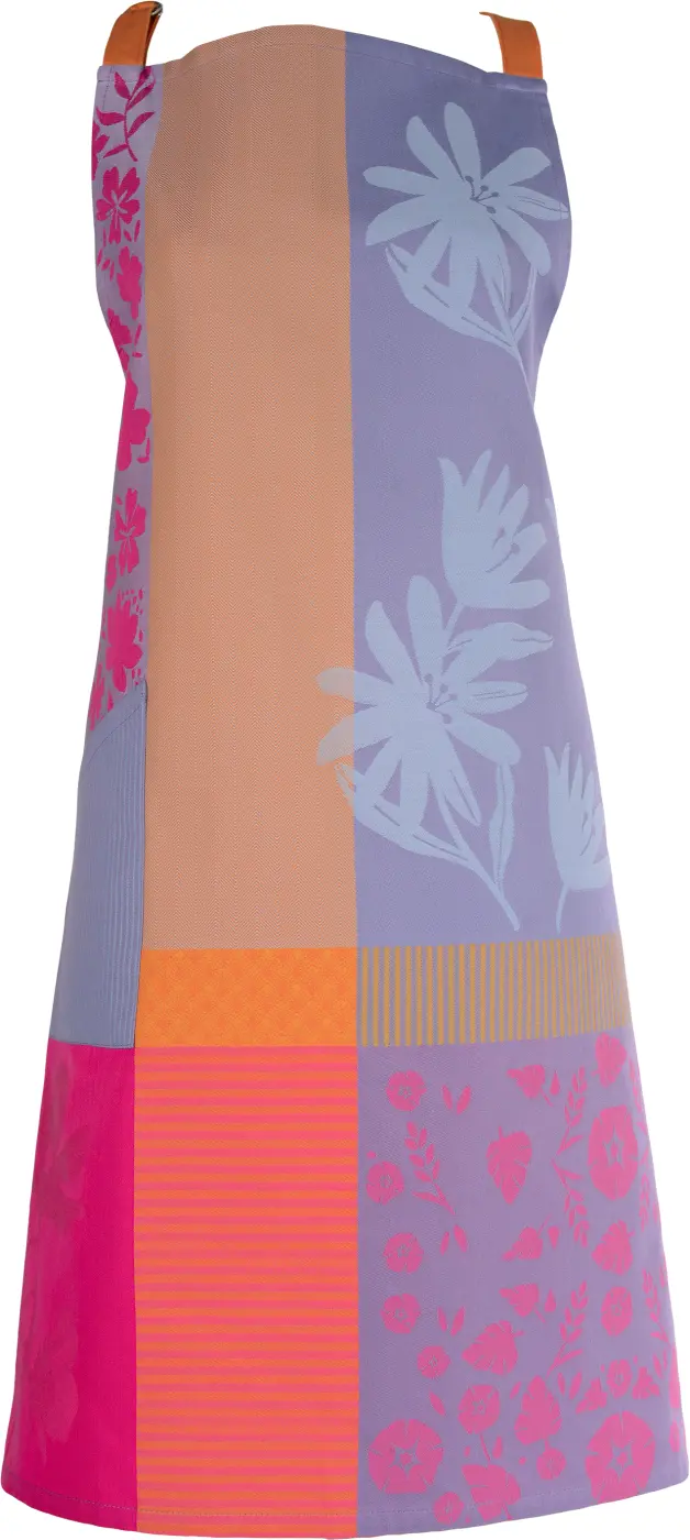 Sander Schürze Floretta pink/multi colour 74x93cm
