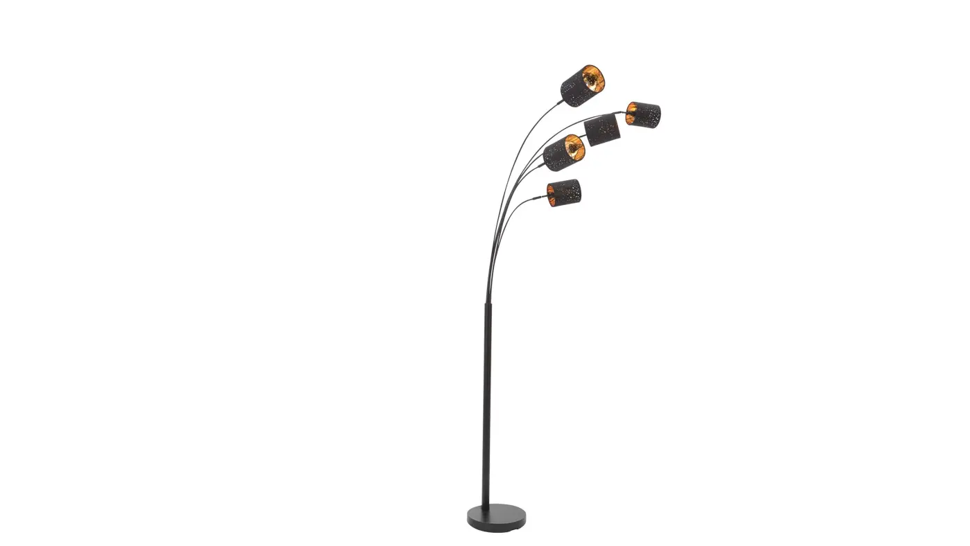 Interliving Stehleuchte IL 9335 Schwarz