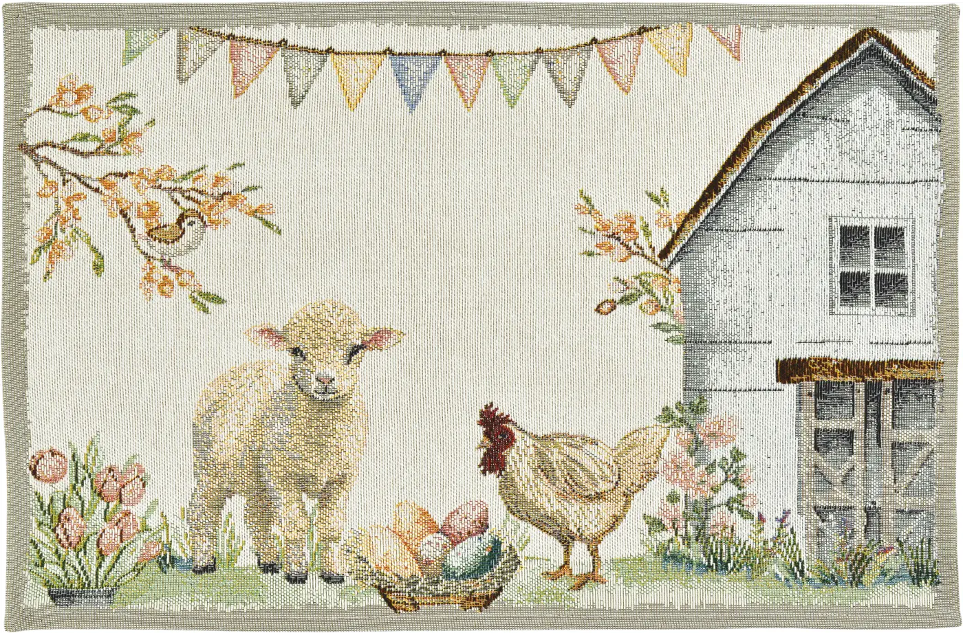 Sander Tischset The Farm bunt mit Farm Motiven 32x48cm 
