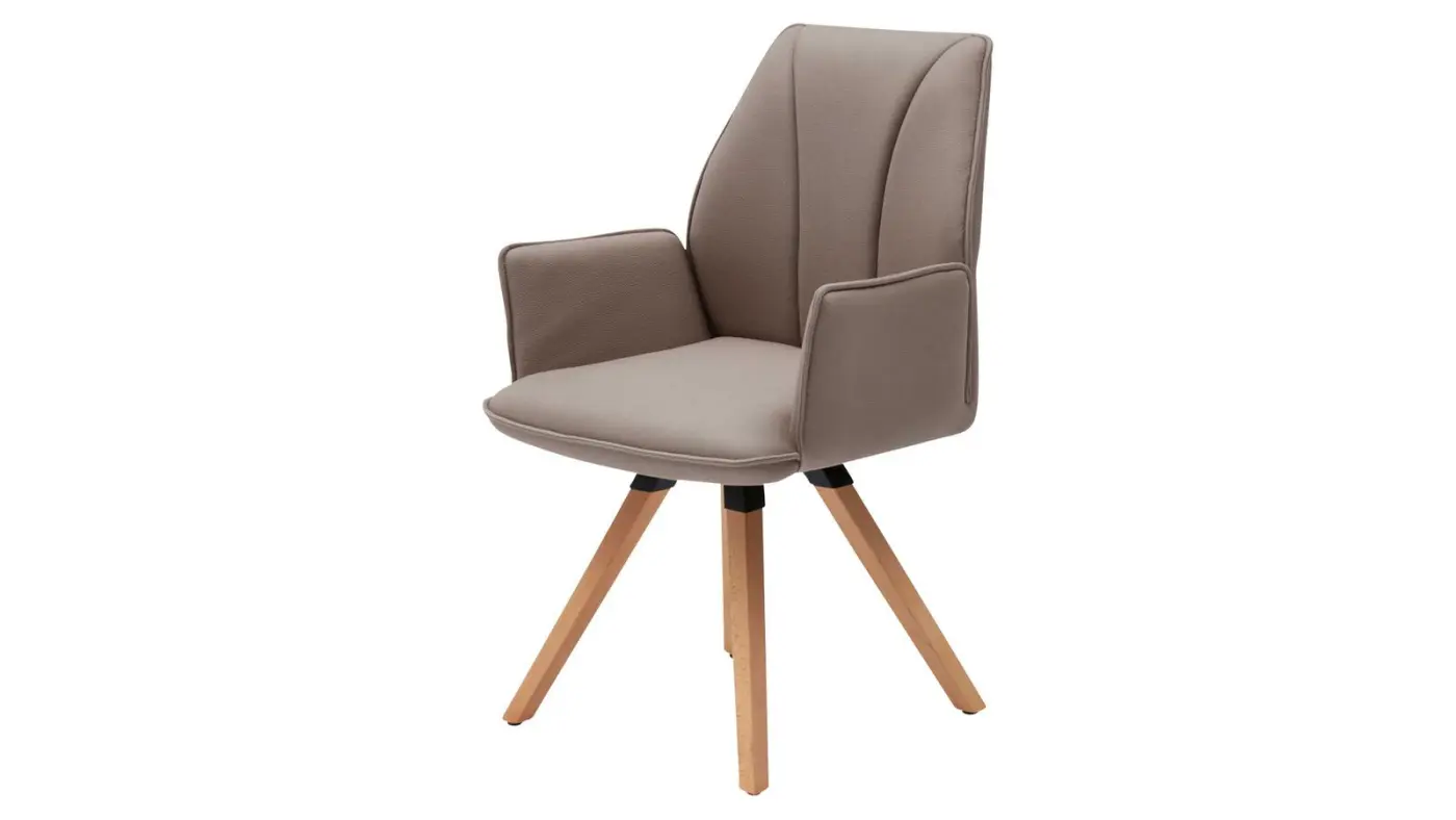 Interliving Schalenstuhl mit Armlehne Serie 5102 sand