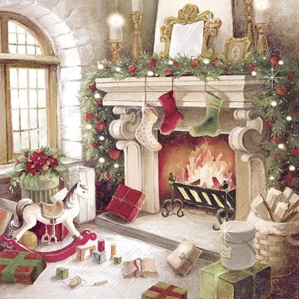 Ihr Lunch-Servietten CHRISTMAS MAGIC 33X33 cm
