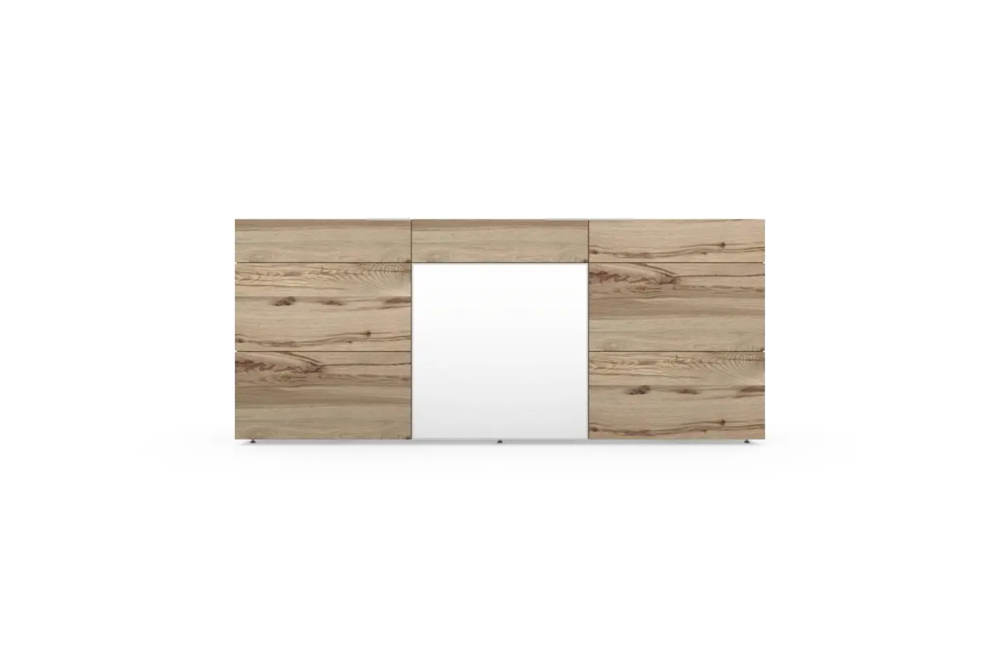 Voglauer Valpin Sideboard mit Akzent in optiwhite Eiche Altholz ca. 192 x 51,6 x 82 cm Voglauer Valpin Sideboard mit Akzent in optiwhite Eiche Altholz ca. 192 x 51,6 x 82 cm