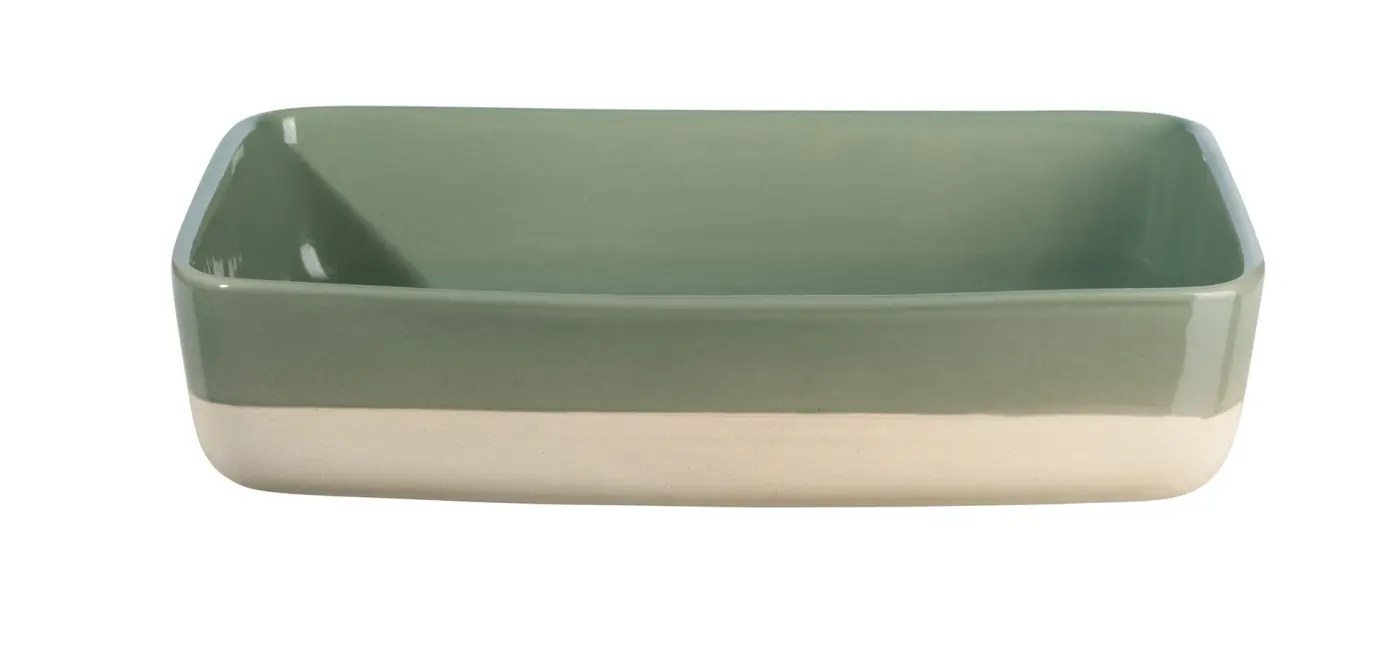 ASA Auflaufform grande grün 28,5 x 20 cm, H. 6 cm