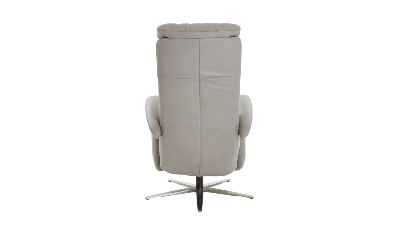 Hukla Relaxsessel CM-HU1157 mit manueller Verstellung Leder Vivre alu Hukla Relaxsessel CM-HU1157 mit manueller Verstellung Leder Vivre alu