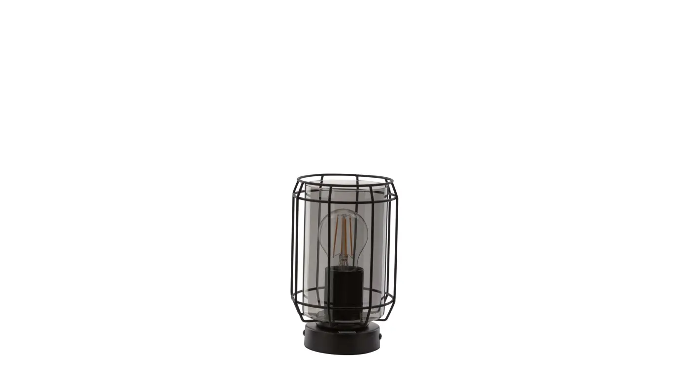 Interliving Tischleuchte Serie 9331 Schwarz