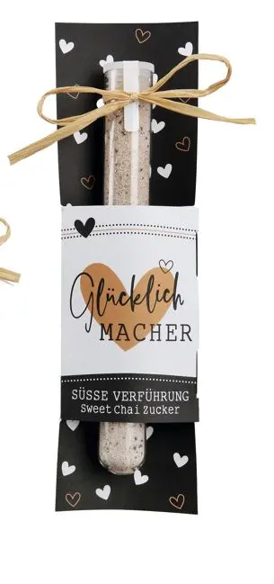 Gilde Getränkepulver "Glücklich Macher" Sweet Chai Zucker