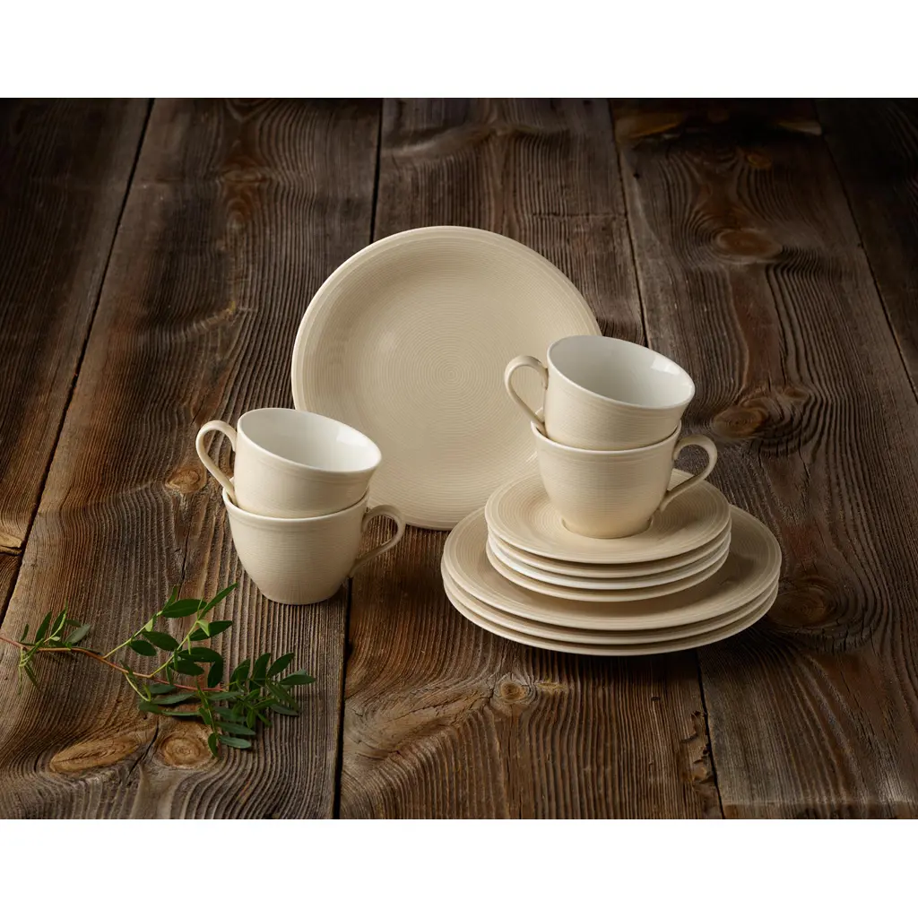 Villeroy & Boch  Kaffee Set  30 tlg Noblesse weiß