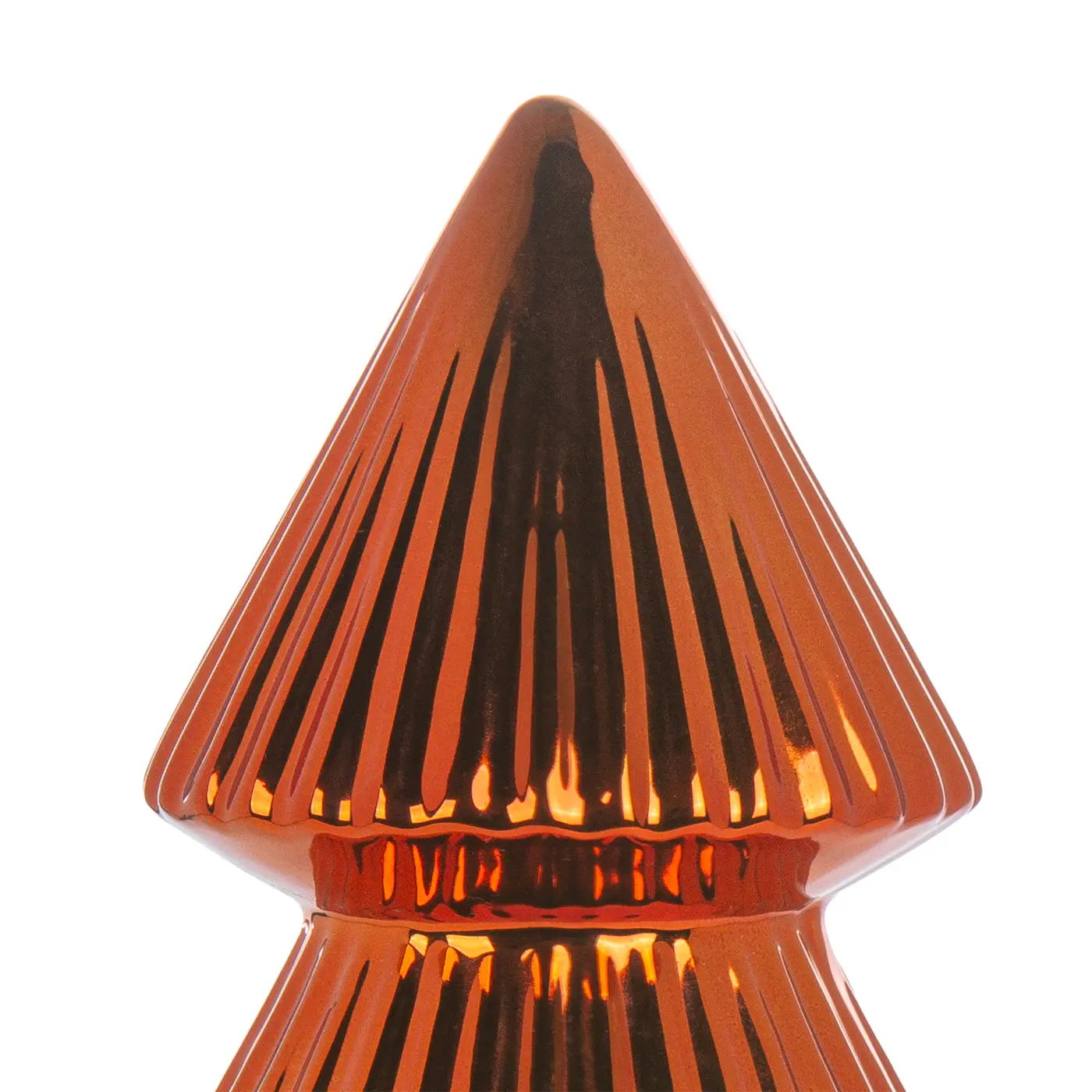 Gilde Dekoobjekt Empress orange H 22 x Ø 12 cm