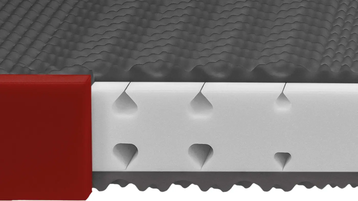 Interliving  Kaltschaummatratze Medikontur 1910 H4 120 x 200 cm