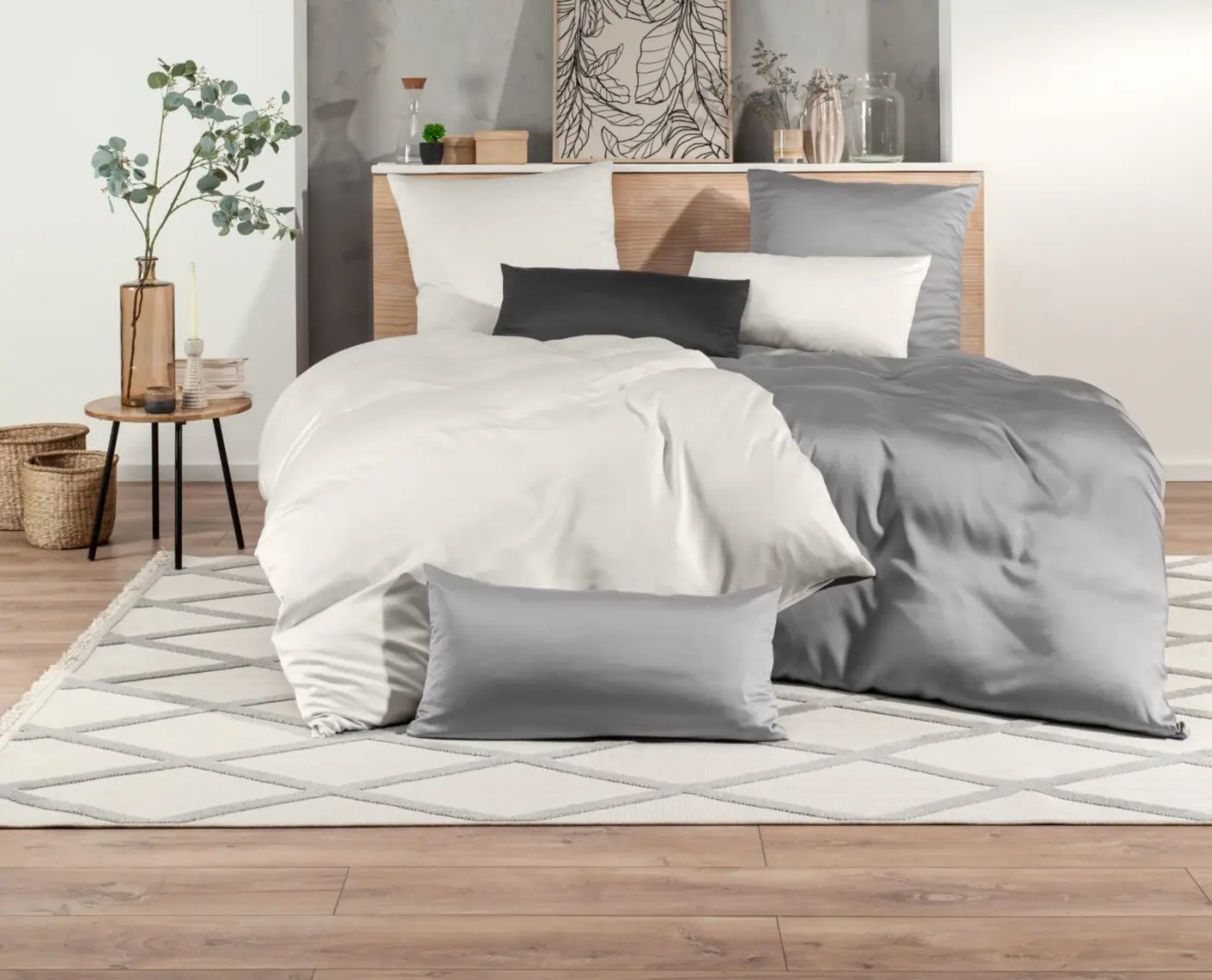 Cosima  Bettwäsche Elodie creme 155 x 22 0cm