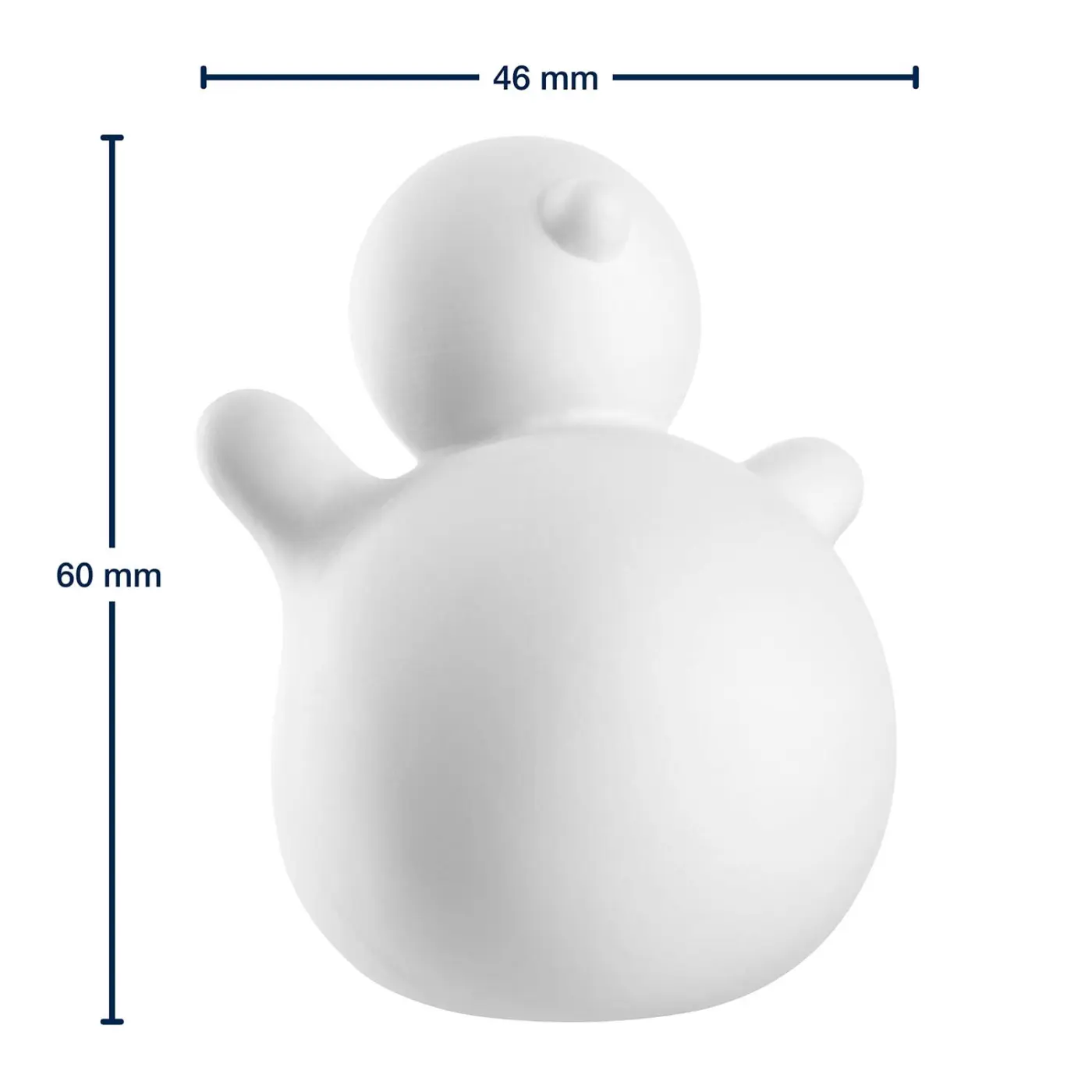 Leonardo Figurales PABLITO weiß 6 cm