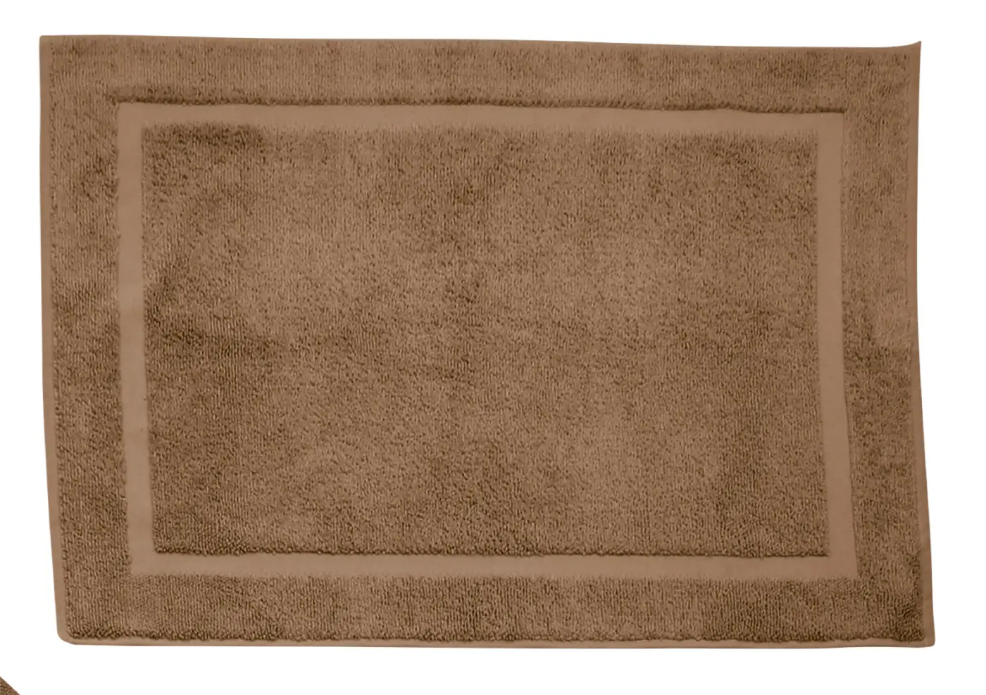 DONE. Deluxe Badematte cognac 60 x 80 cm