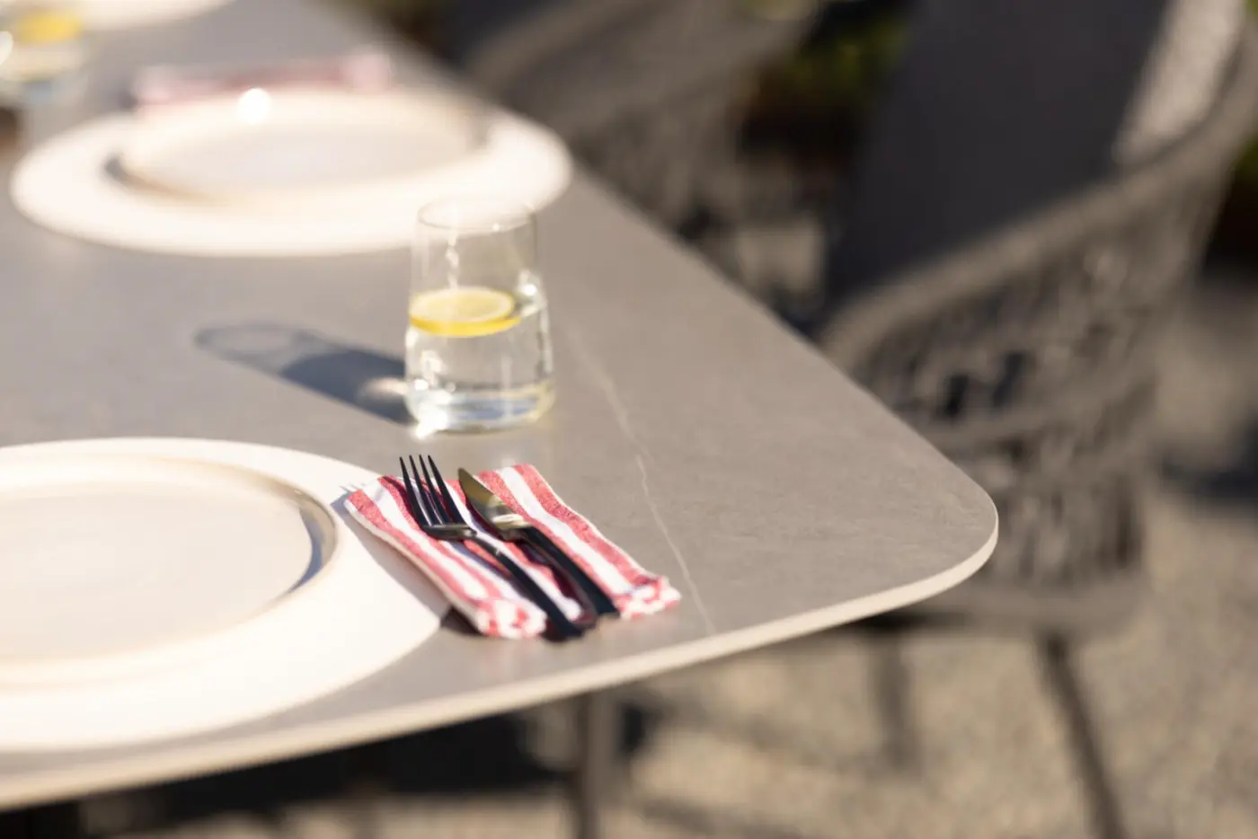 Interliving Esstisch Serie 7012 anthrazit ca.  220 x 75 x 100 cm 