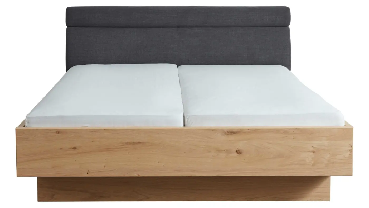 Interliving  Luxusbett Serie  1023  Balkeneiche  LF ca. 180 x 200 cm